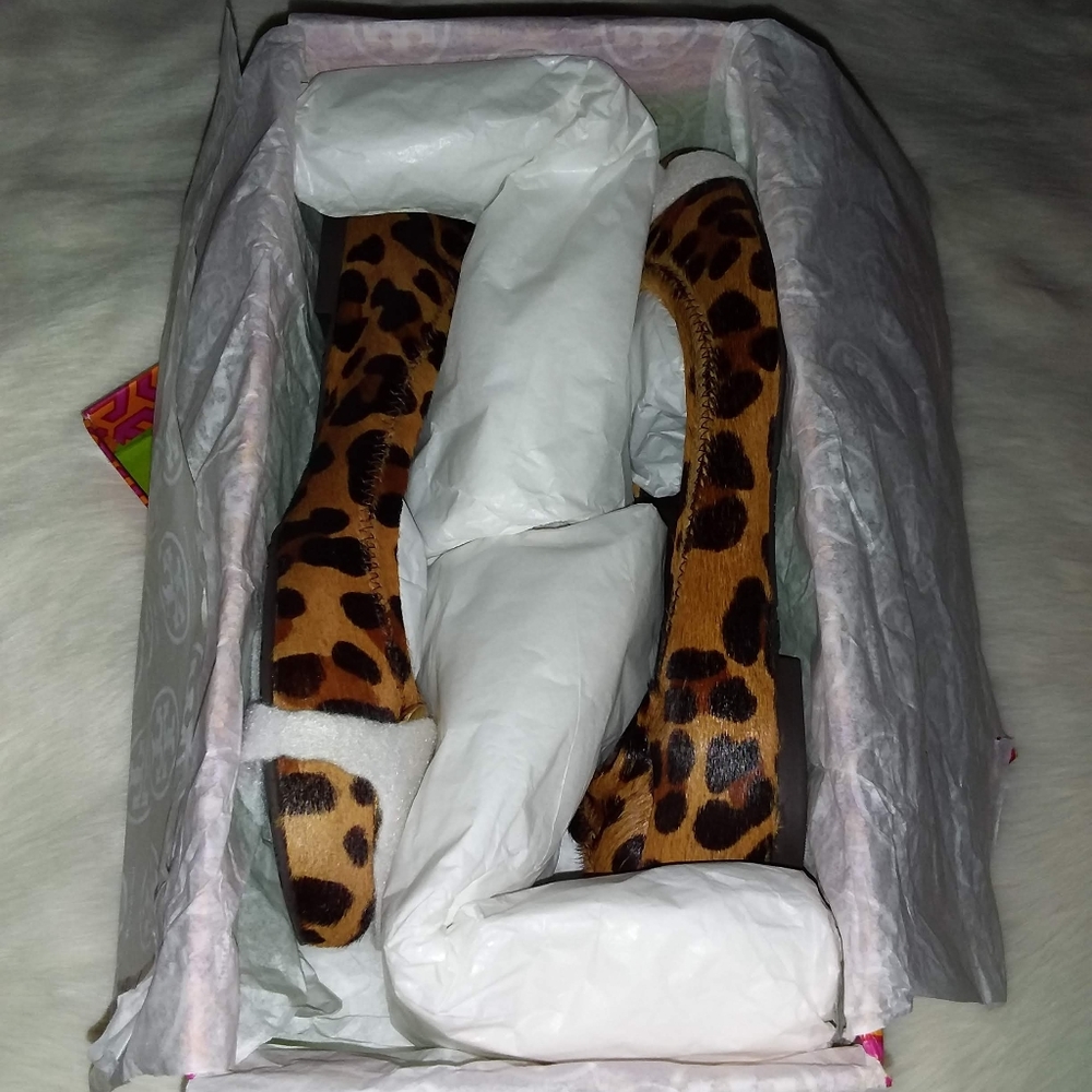 🎉HOST PICK🎉 Tory Burch Reva Leopard Ballet Flat - Picture 8 of 8